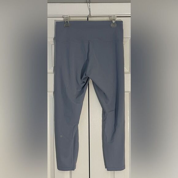 Lululemon athletica Wunder Train High Rise Tight Leggings Blue Size 12 - Picture 2 of 8